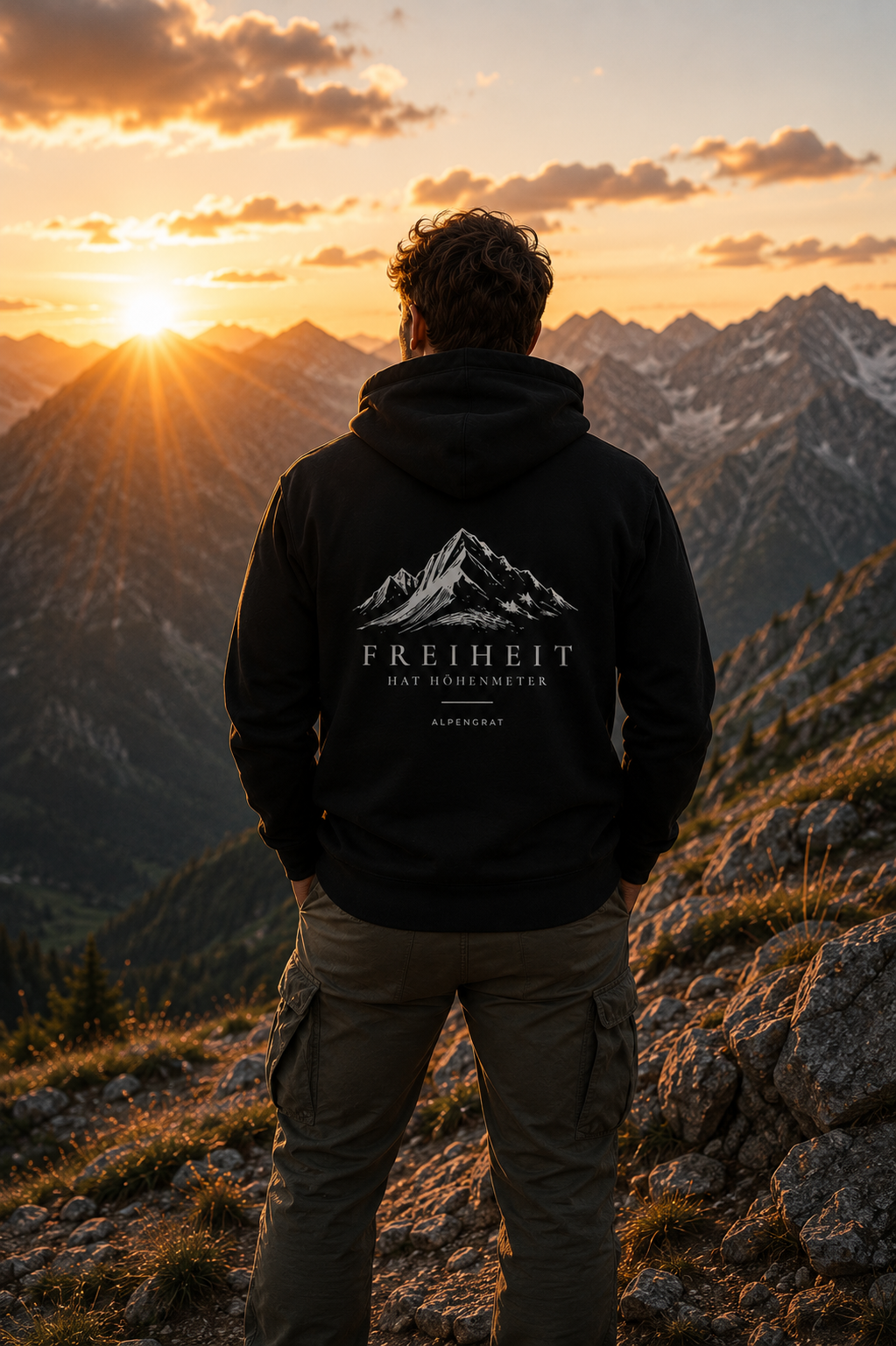 Freiheit hat Höhenmeter | Organic Hoodie
