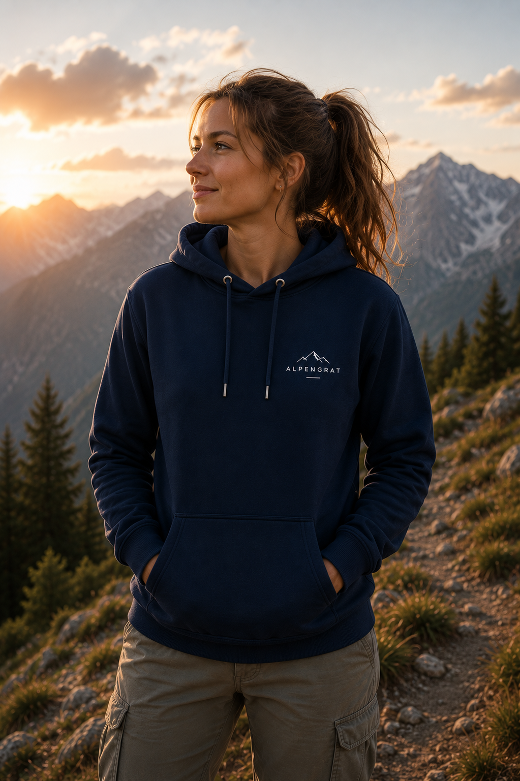 Freiheit hat Höhenmeter | Organic Hoodie