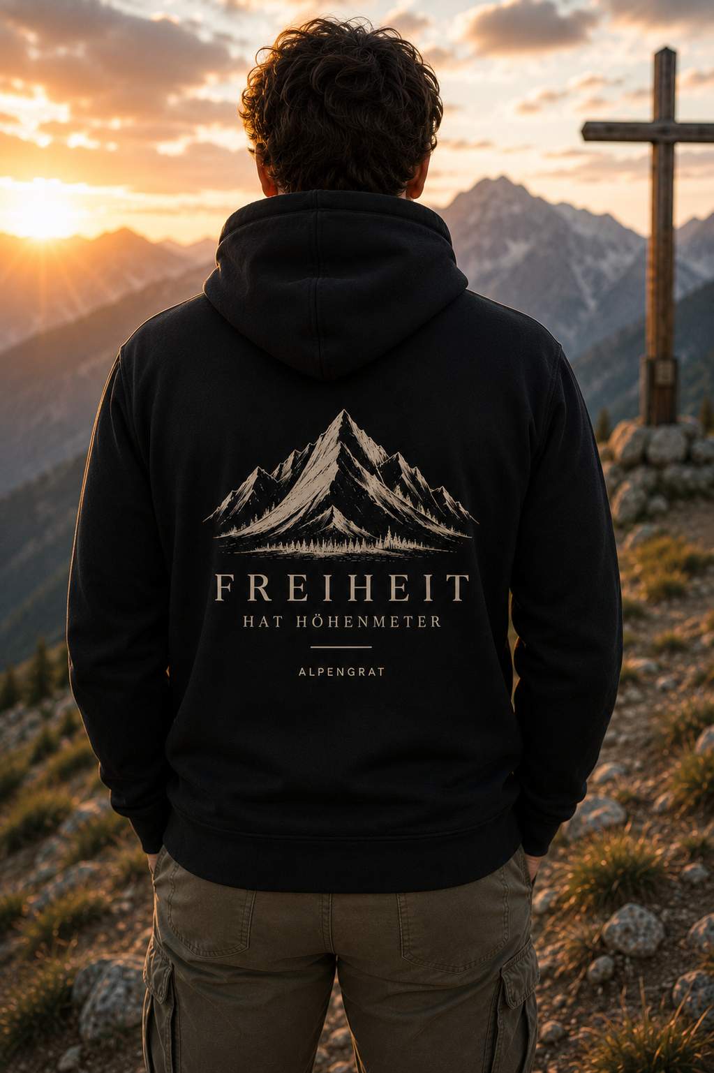 Freiheit hat Höhenmeter | Organic Hoodie