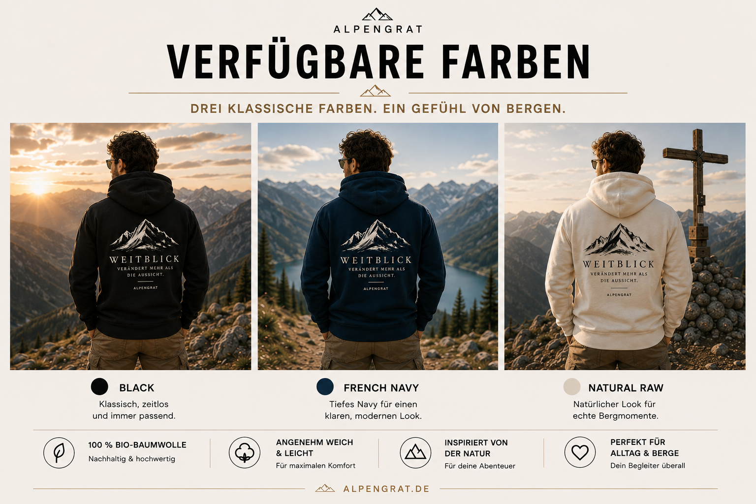 Weitblick | Organic Hoodie