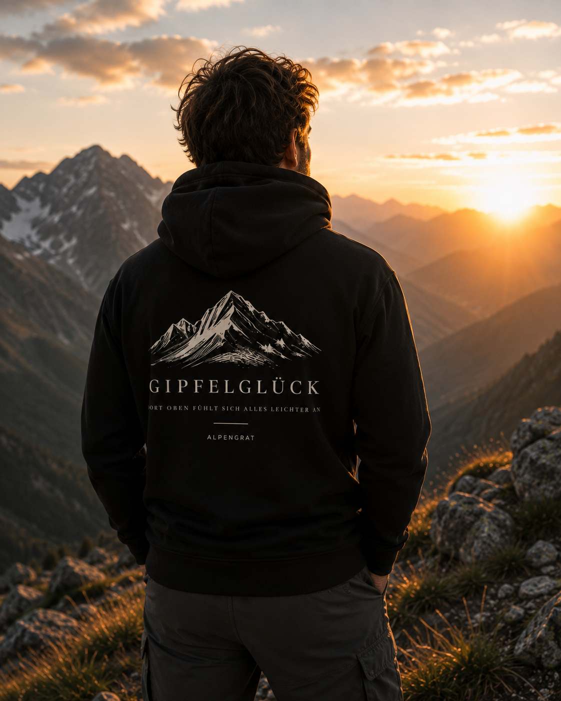 Gipfelglück | Organic Hoodie