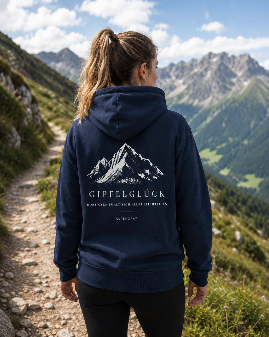 Gipfelglück | Organic Hoodie