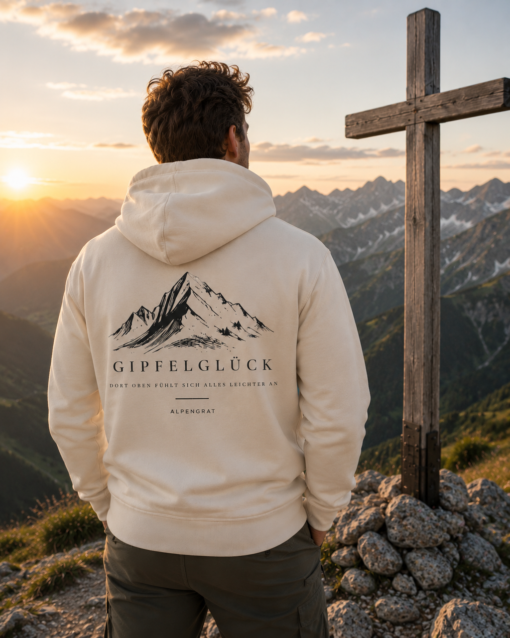 Gipfelglück | Organic Hoodie