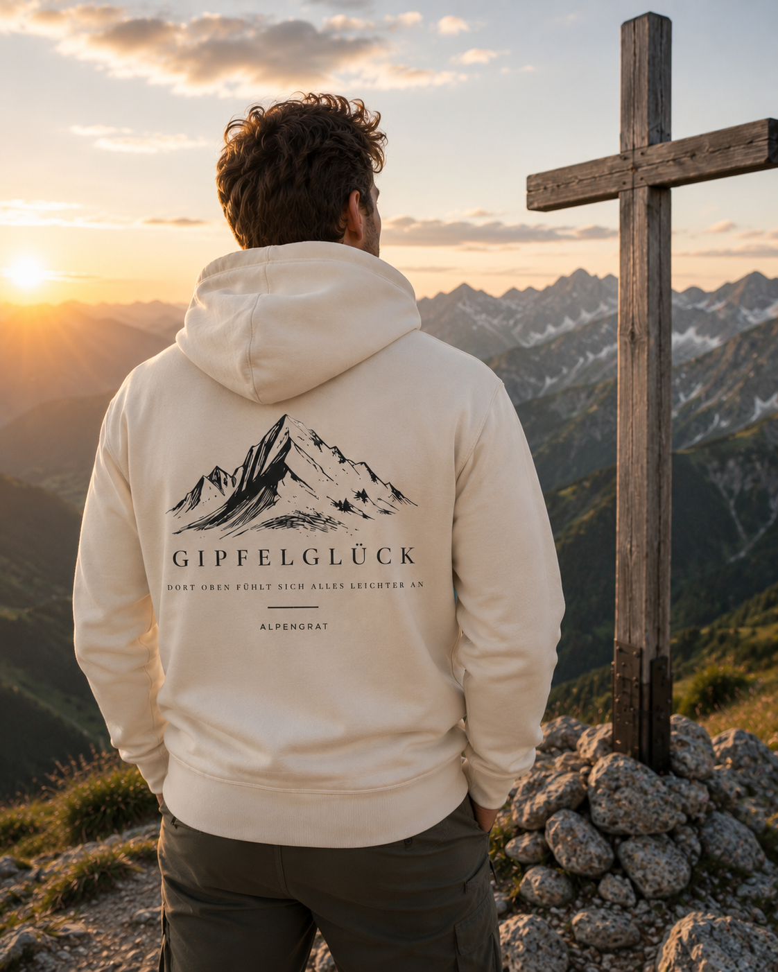 Gipfelglück | Organic Hoodie