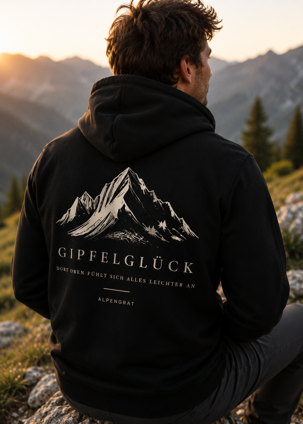 Gipfelglück | Organic Hoodie