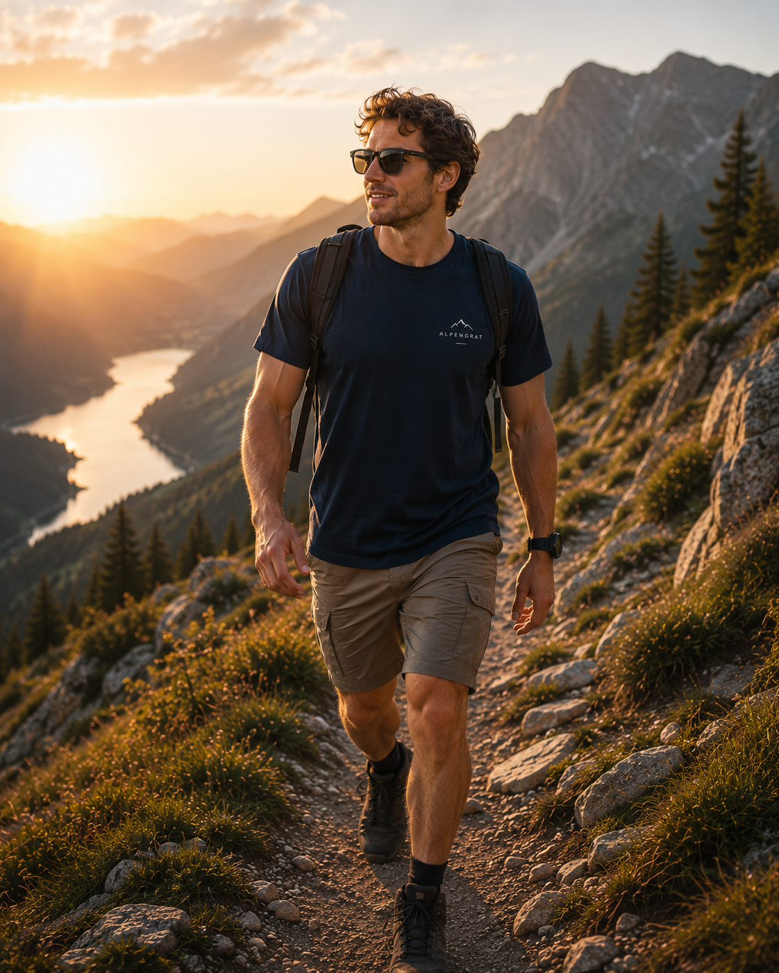 Freiheit hat Höhenmeter – Unisex Organic Shirt