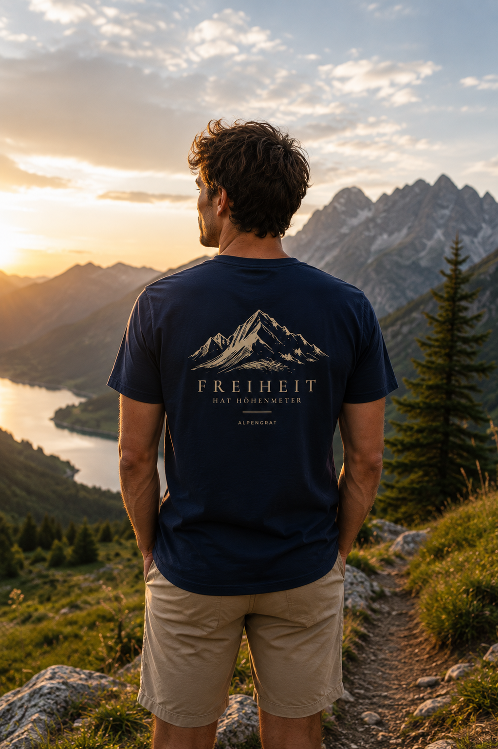 Freiheit hat Höhenmeter | Unisex Bio Shirt
