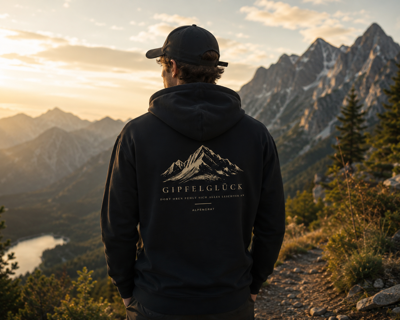 Gipfelglück | Organic Hoodie