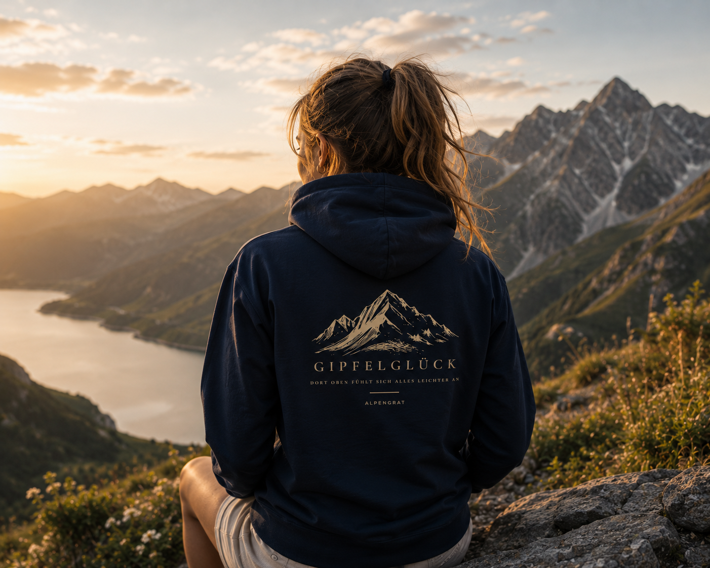 Gipfelglück | Organic Hoodie
