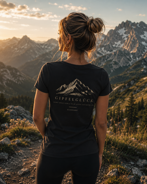 Gipfelglück | Damen Organic Shirt