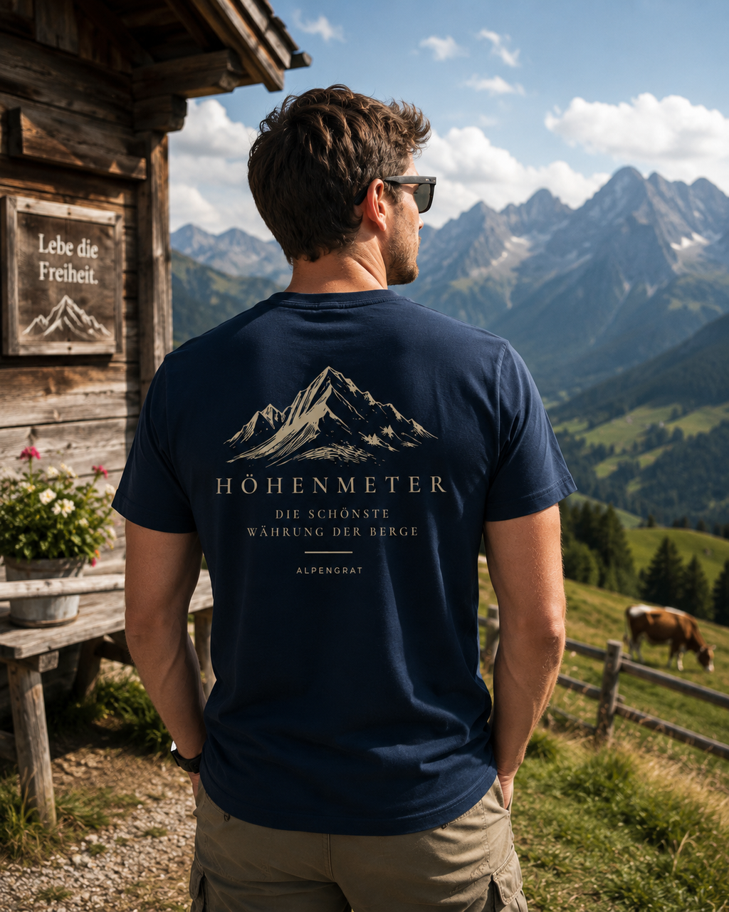 Höhenmeter | Unisex Organic Shirt