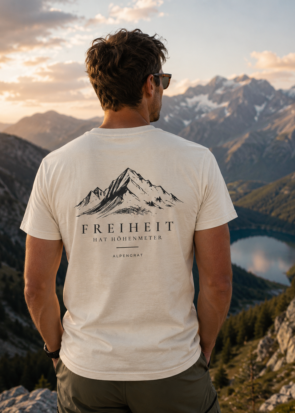 Freiheit hat Höhenmeter – Unisex Organic Shirt