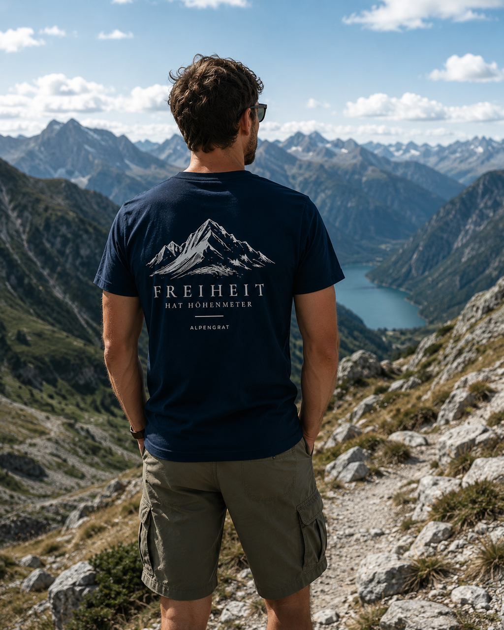 Freiheit hat Höhenmeter – Unisex Organic Shirt