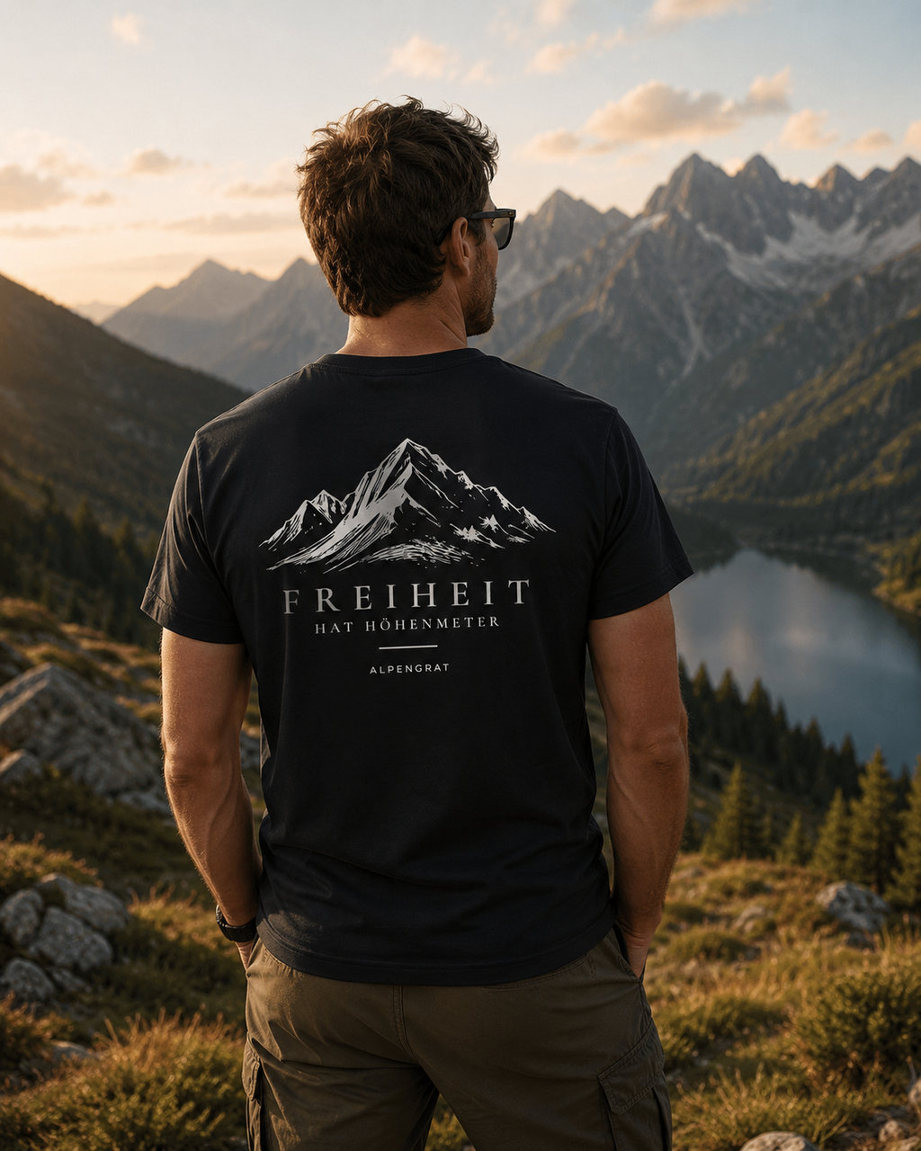 Freiheit hat Höhenmeter – Unisex Organic Shirt