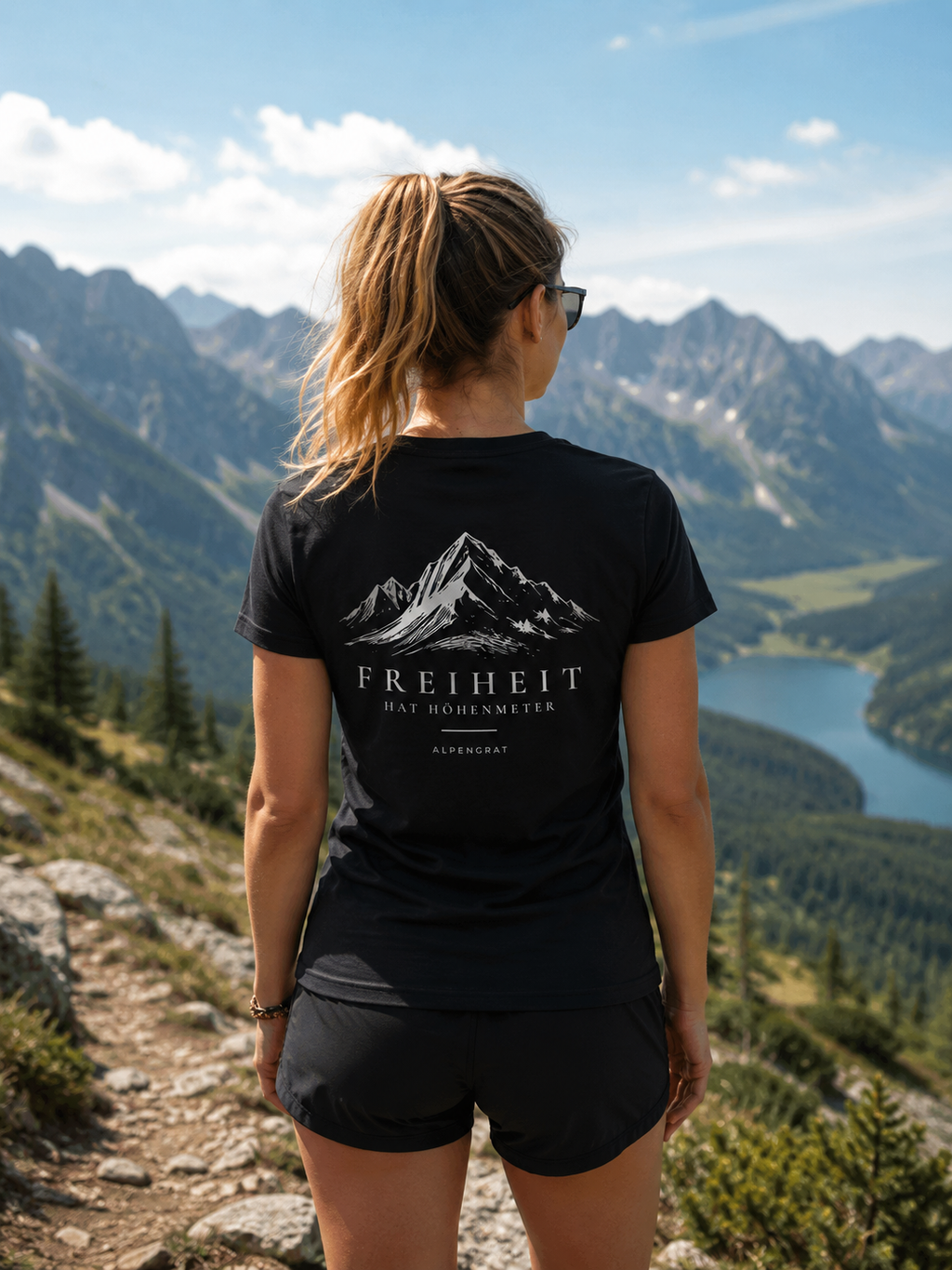 Freiheit hat Höhenmeter | Damen Organic Shirt
