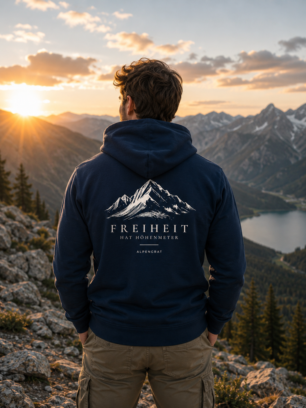 Freiheit hat Höhenmeter | Organic Hoodie