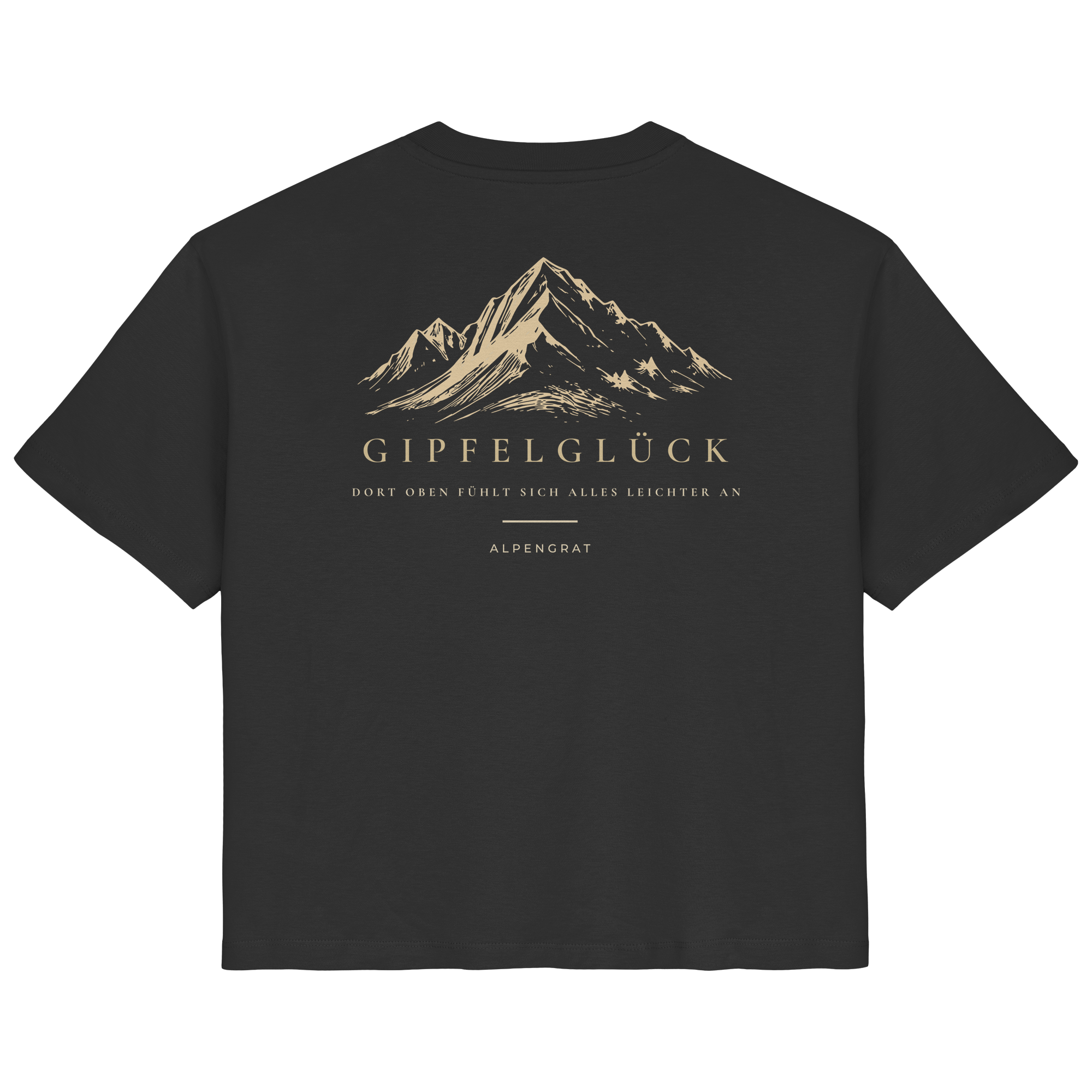 Gipfelglück - Dort oben fühlt sich alles leichter an. - Ladies Organic Shirt
