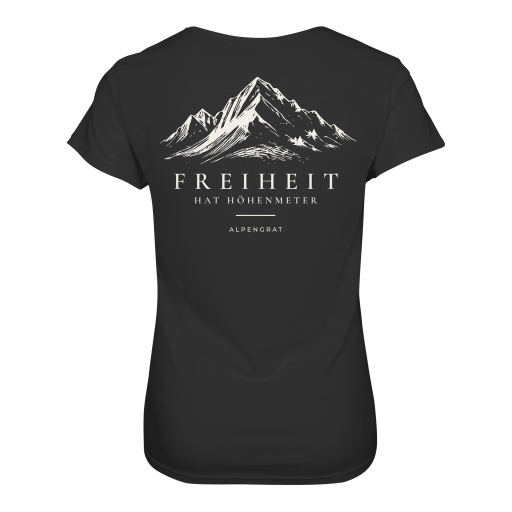 Freiheit hat Höhenmeter | Damen Organic Shirt