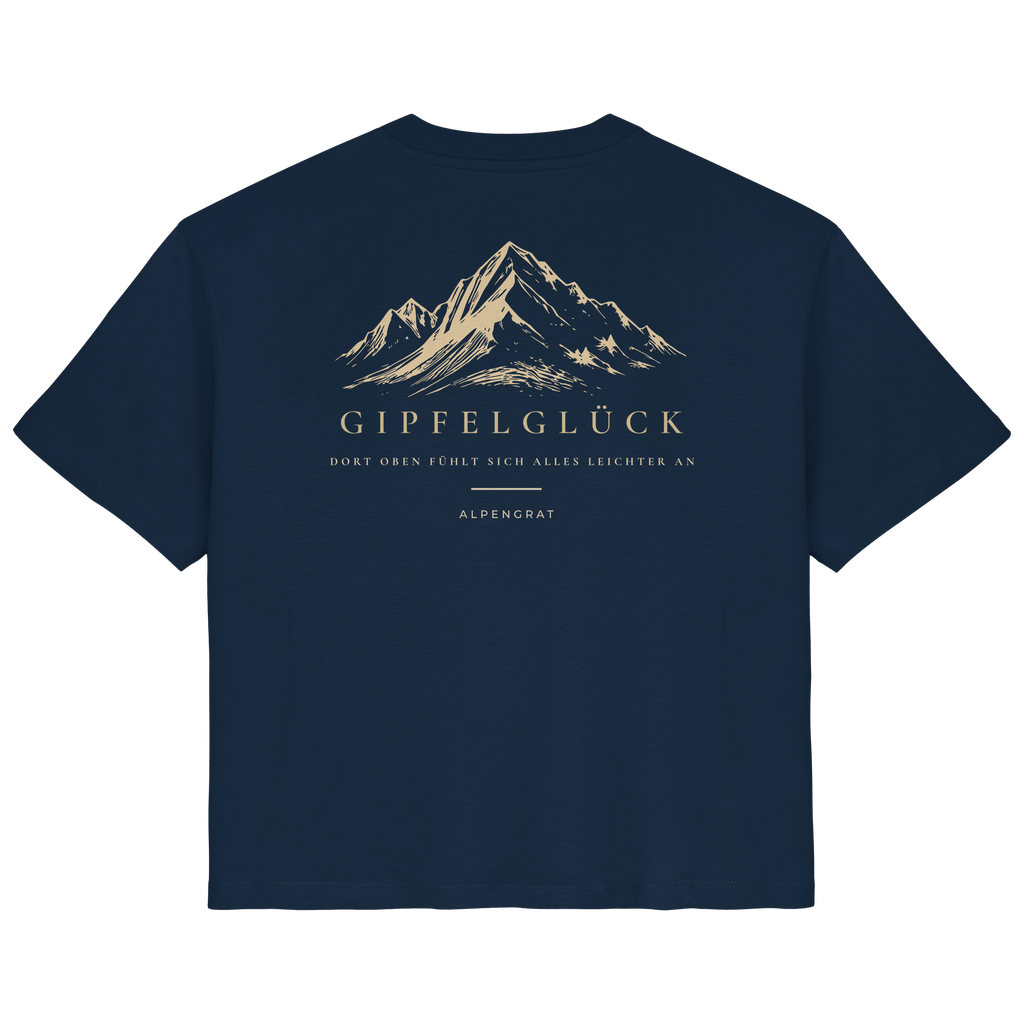 Gipfelglück - Dort oben fühlt sich alles leichter an. - Ladies Organic Shirt