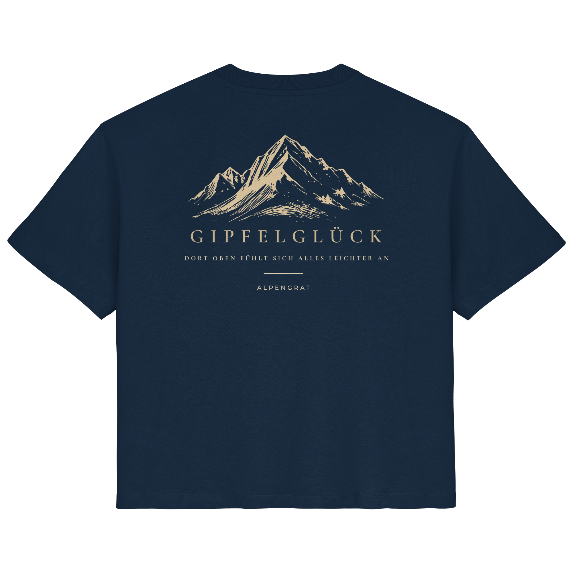 Gipfelglück - Dort oben fühlt sich alles leichter an. - Ladies Organic Shirt