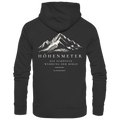 Höhenmeter - Die schönste Währung der Berge - Organic Hoodie