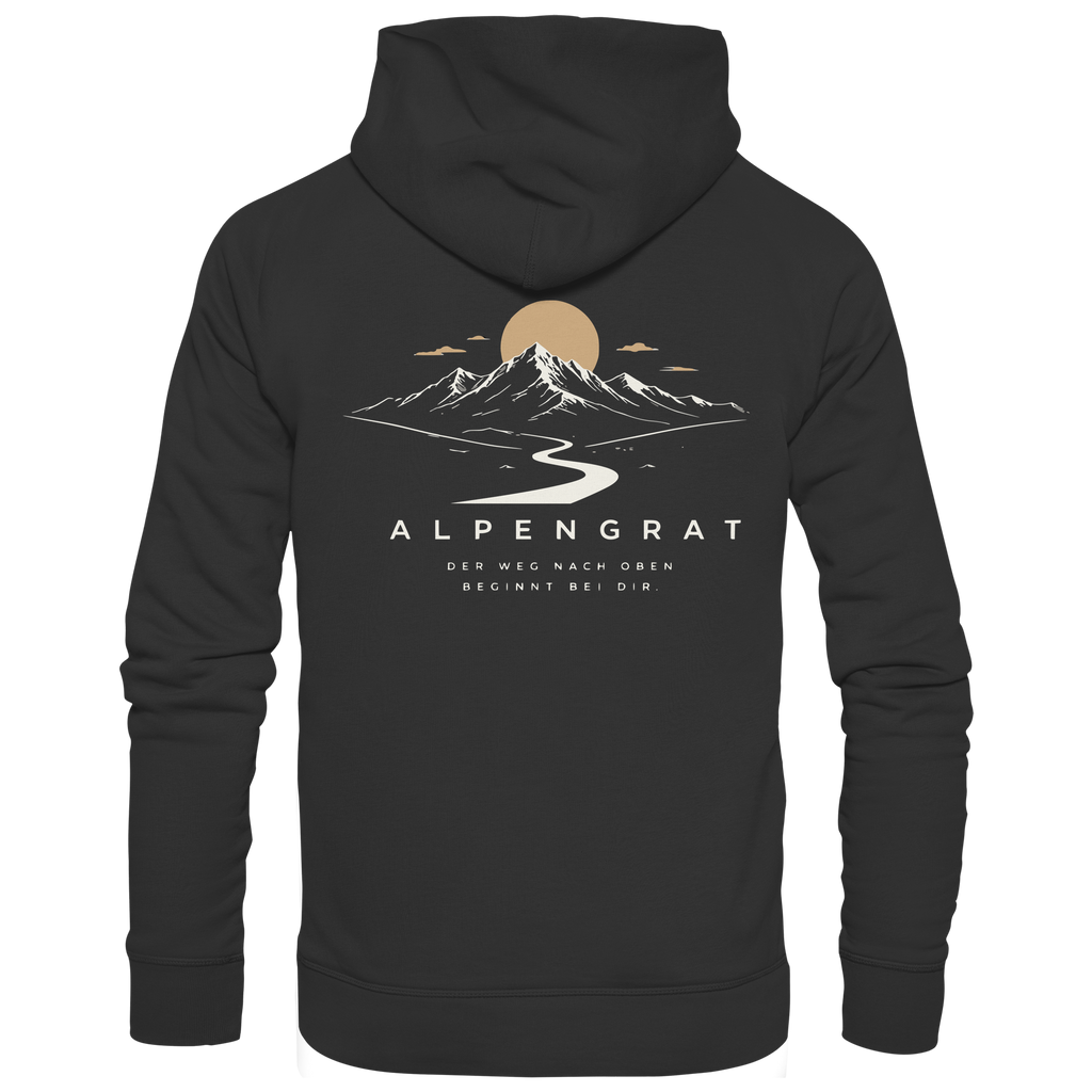 Der Weg nach oben | Organic Hoodie