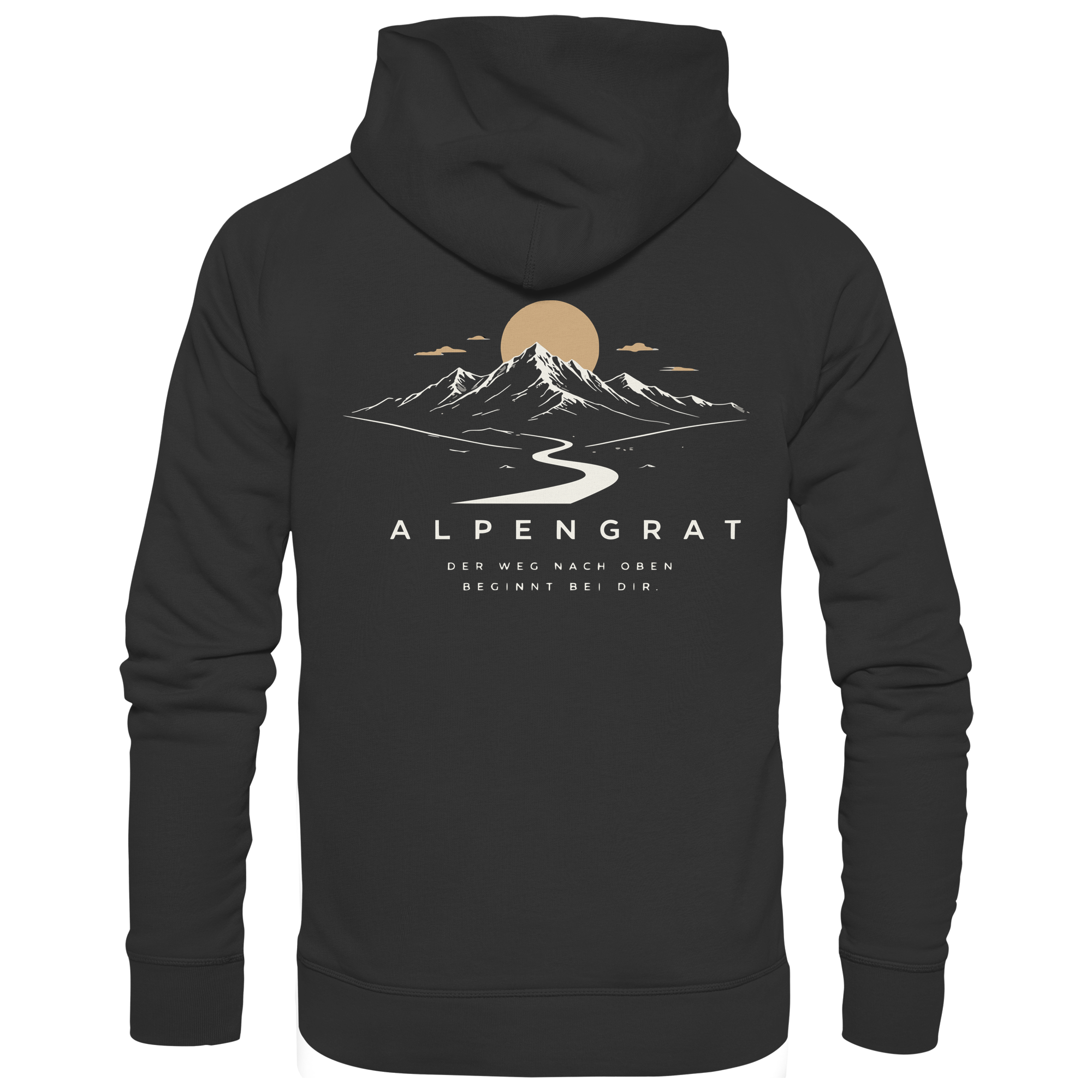 Der Weg nach oben | Organic Hoodie