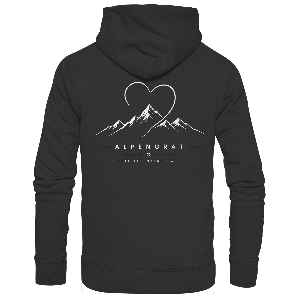 Herzgipfel - Organic Hoodie