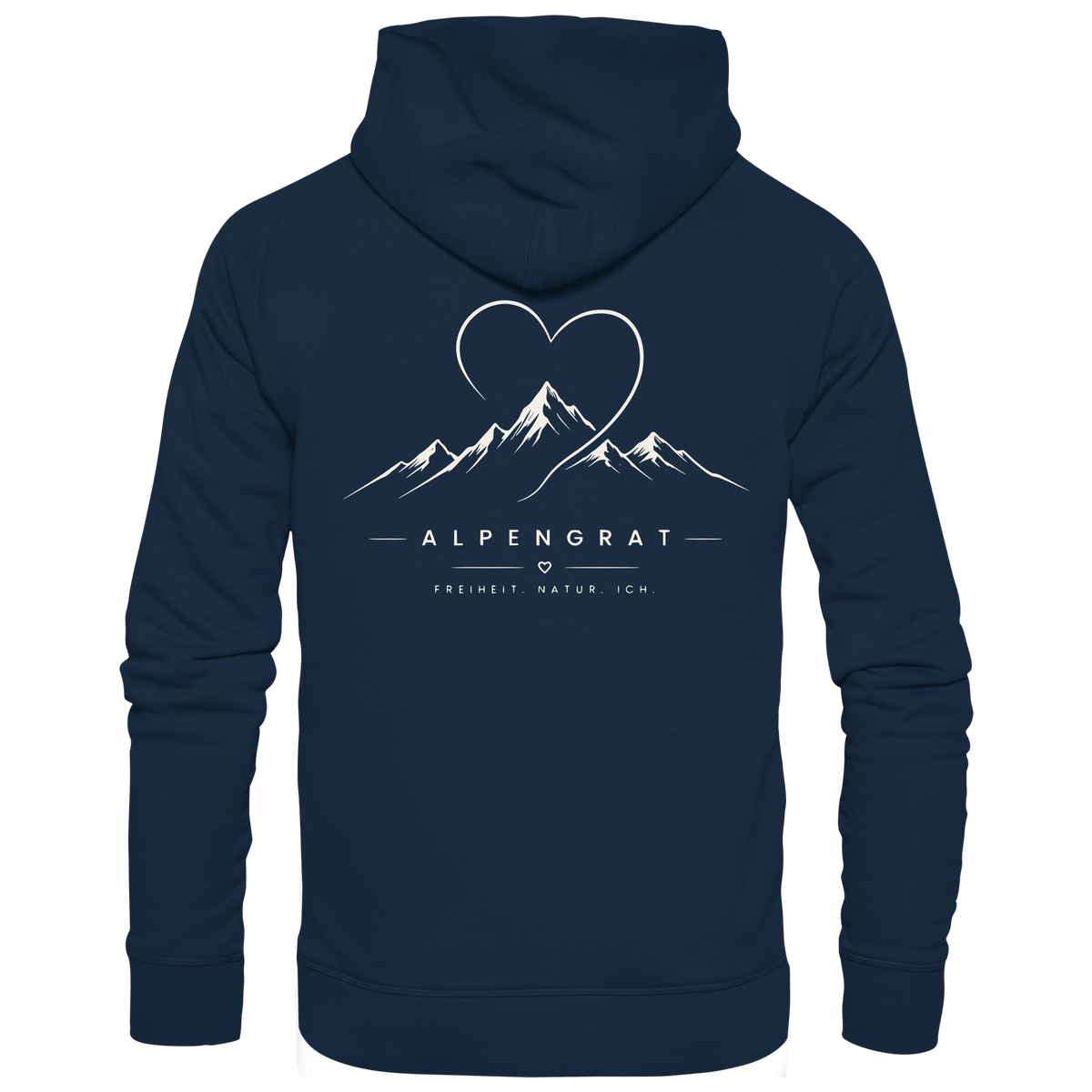 Herzgipfel - Organic Hoodie