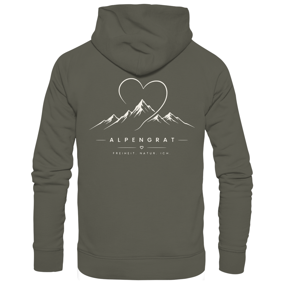 Herzgipfel - Organic Hoodie