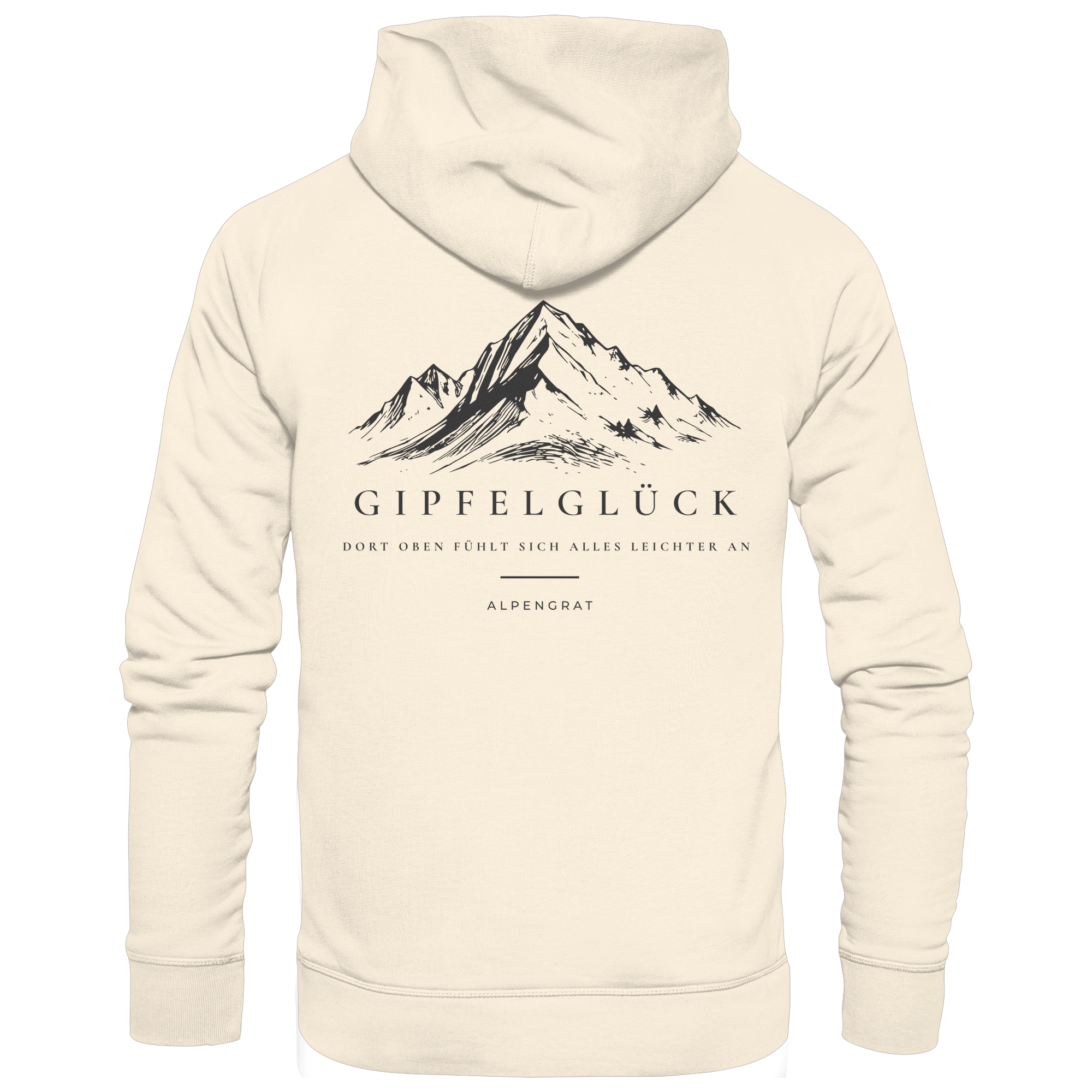 Gipfelglück | Organic Hoodie