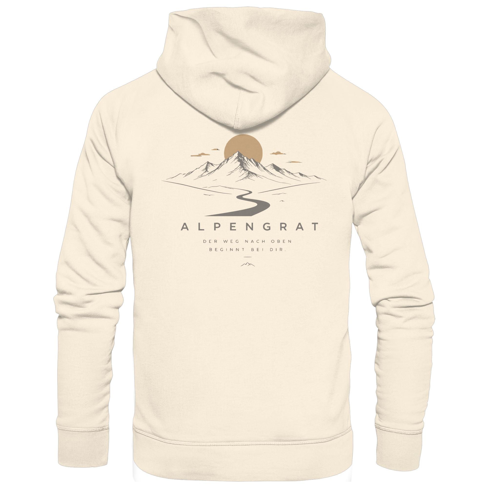 Der Weg nach oben | Organic Hoodie