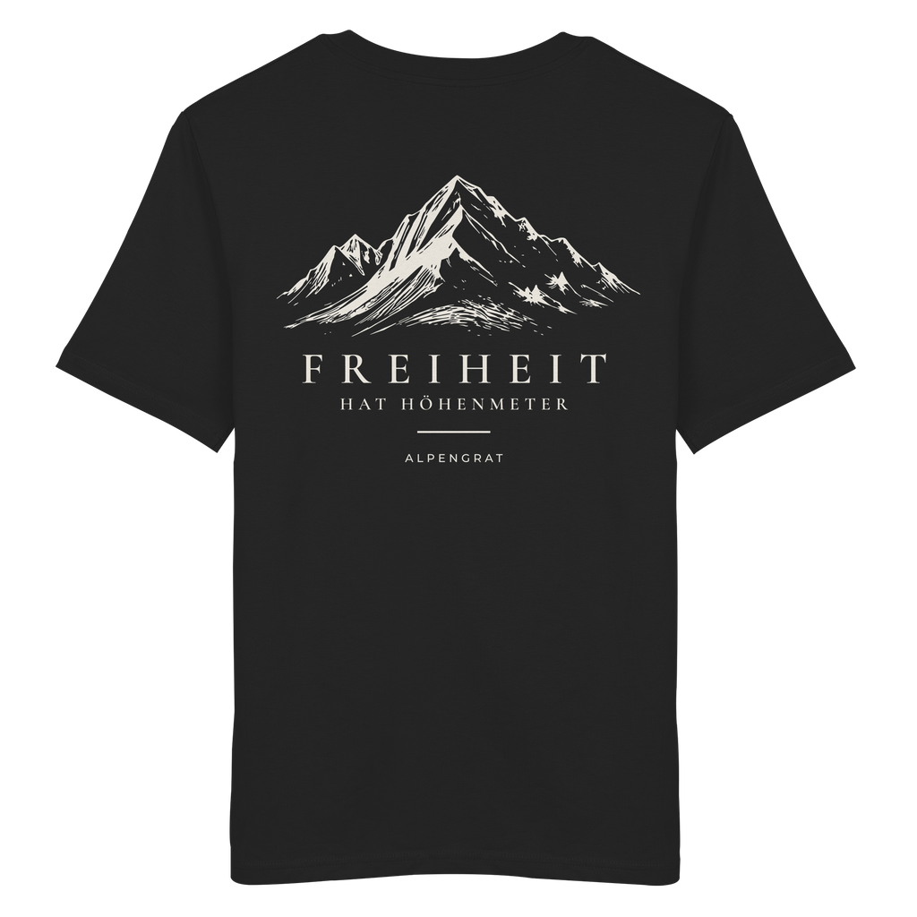 Freiheit hat Höhenmeter – Unisex Organic Shirt
