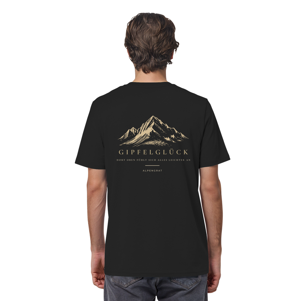 Gipfelglück - Dort oben fühlt sich alles leichter an. - Organic Shirt