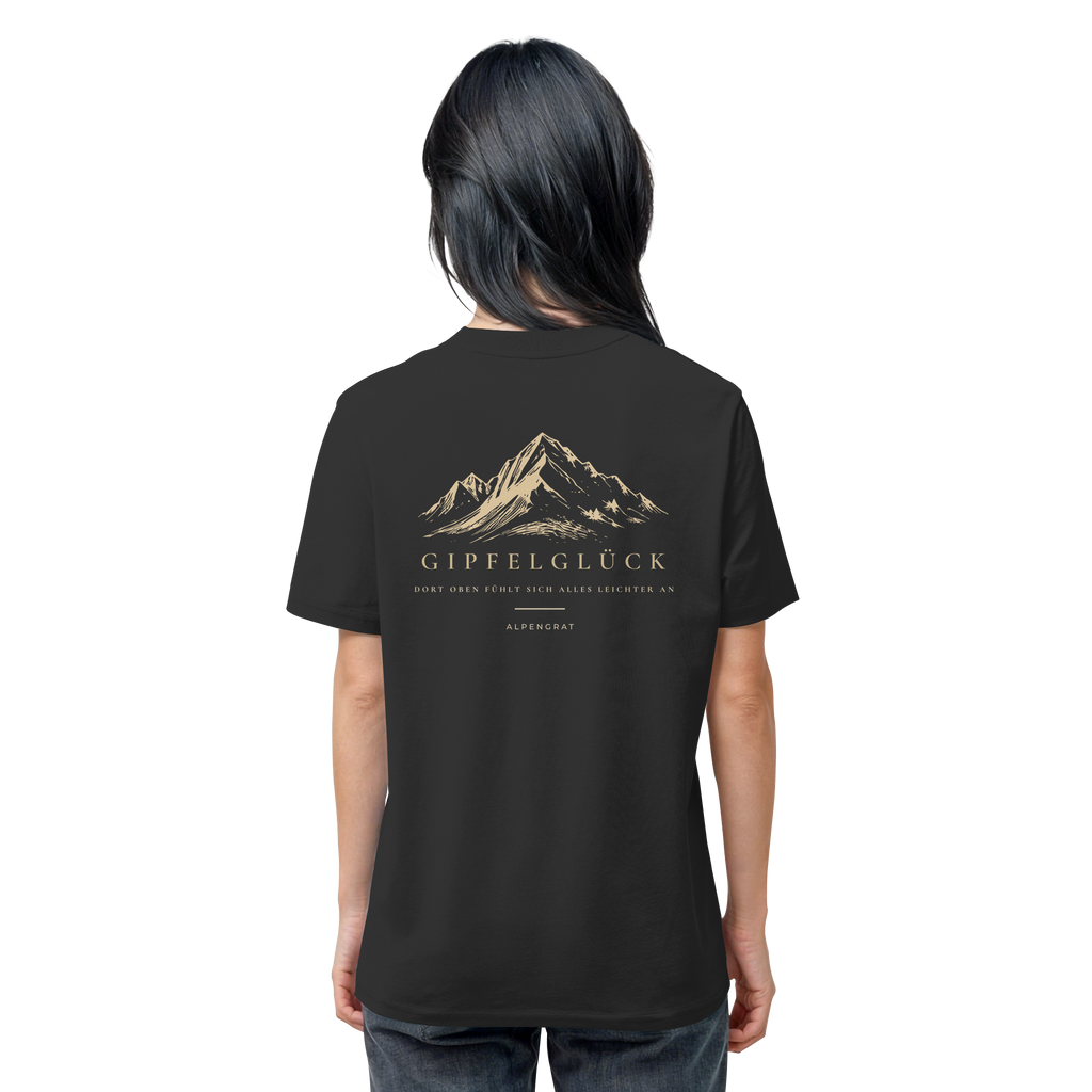 Gipfelglück - Dort oben fühlt sich alles leichter an. - Organic Shirt