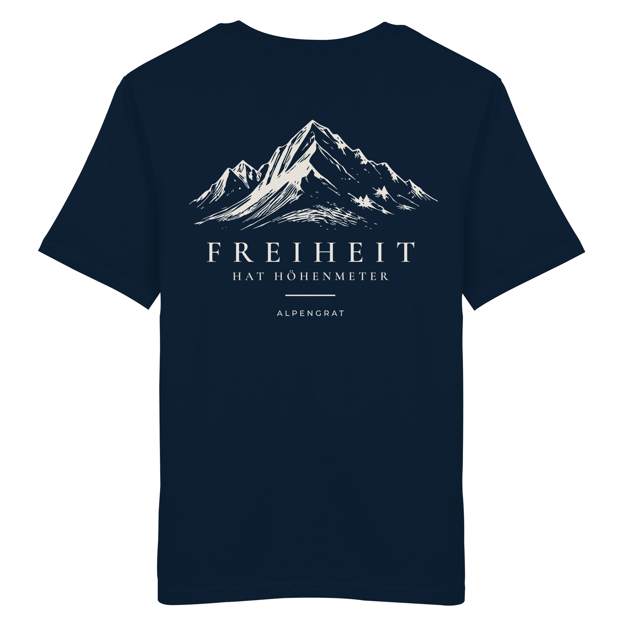 Freiheit hat Höhenmeter – Backprint Shirt