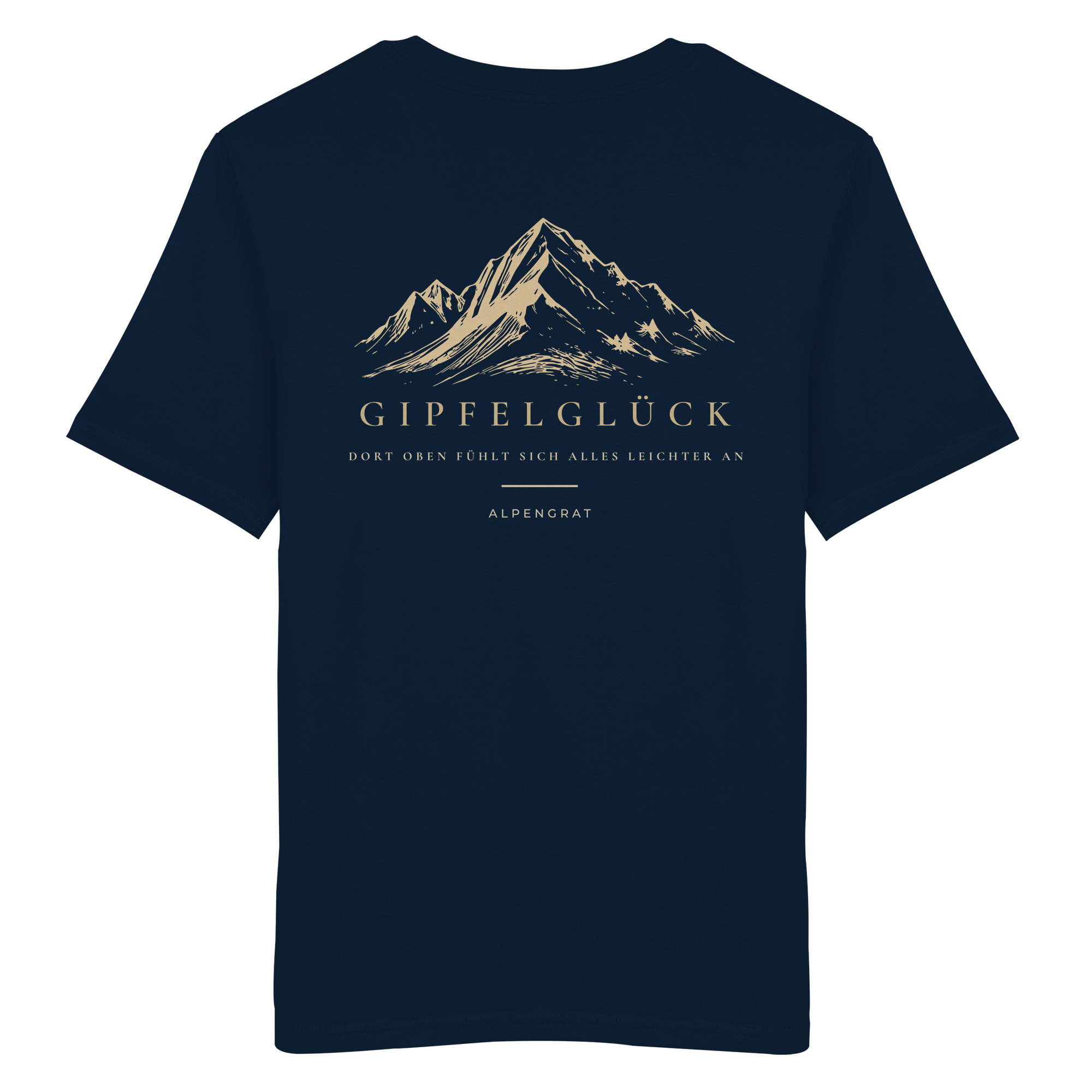 Gipfelglück - Dort oben fühlt sich alles leichter an. - Organic Shirt