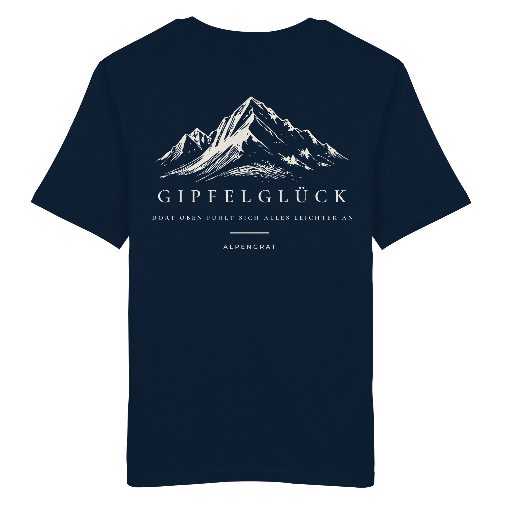 Gipfelglück - Dort oben fühlt sich alles leichter an. - Organic Shirt