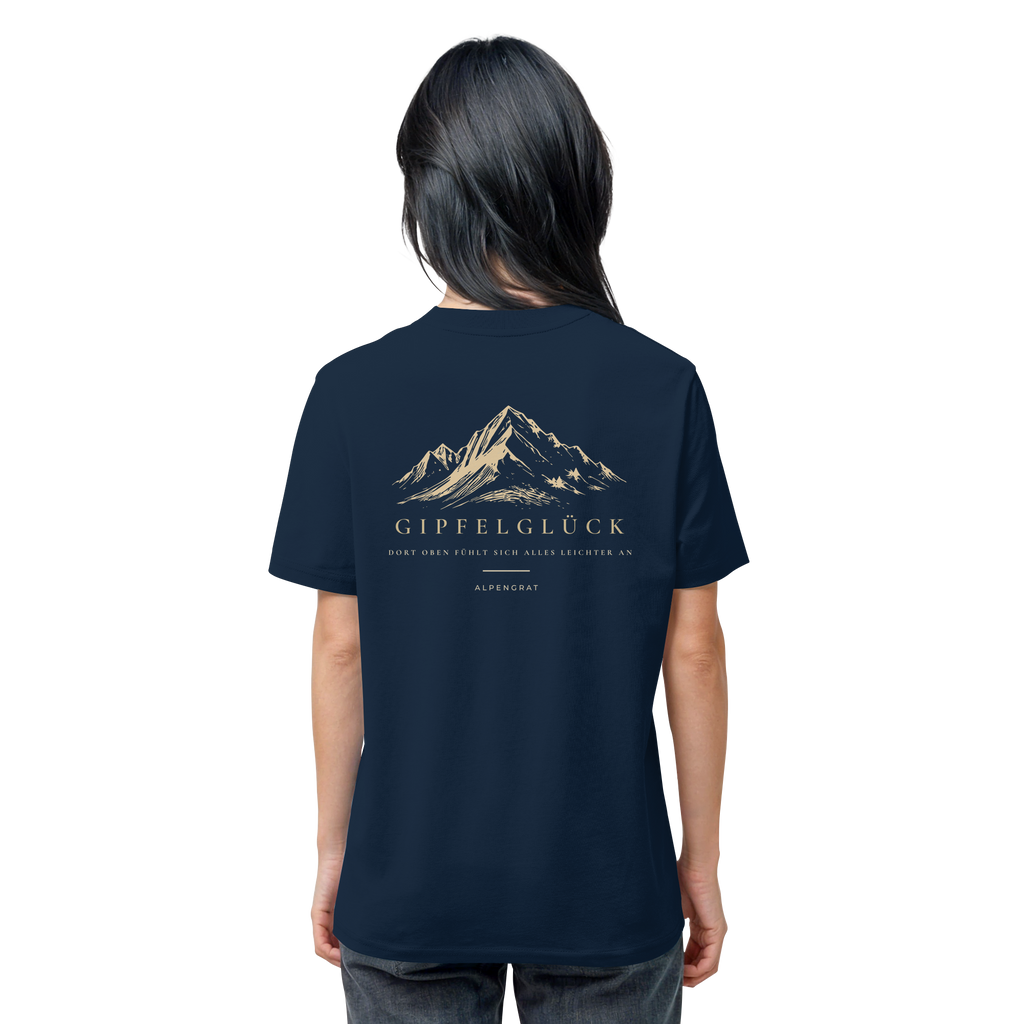 Gipfelglück - Dort oben fühlt sich alles leichter an. - Organic Shirt