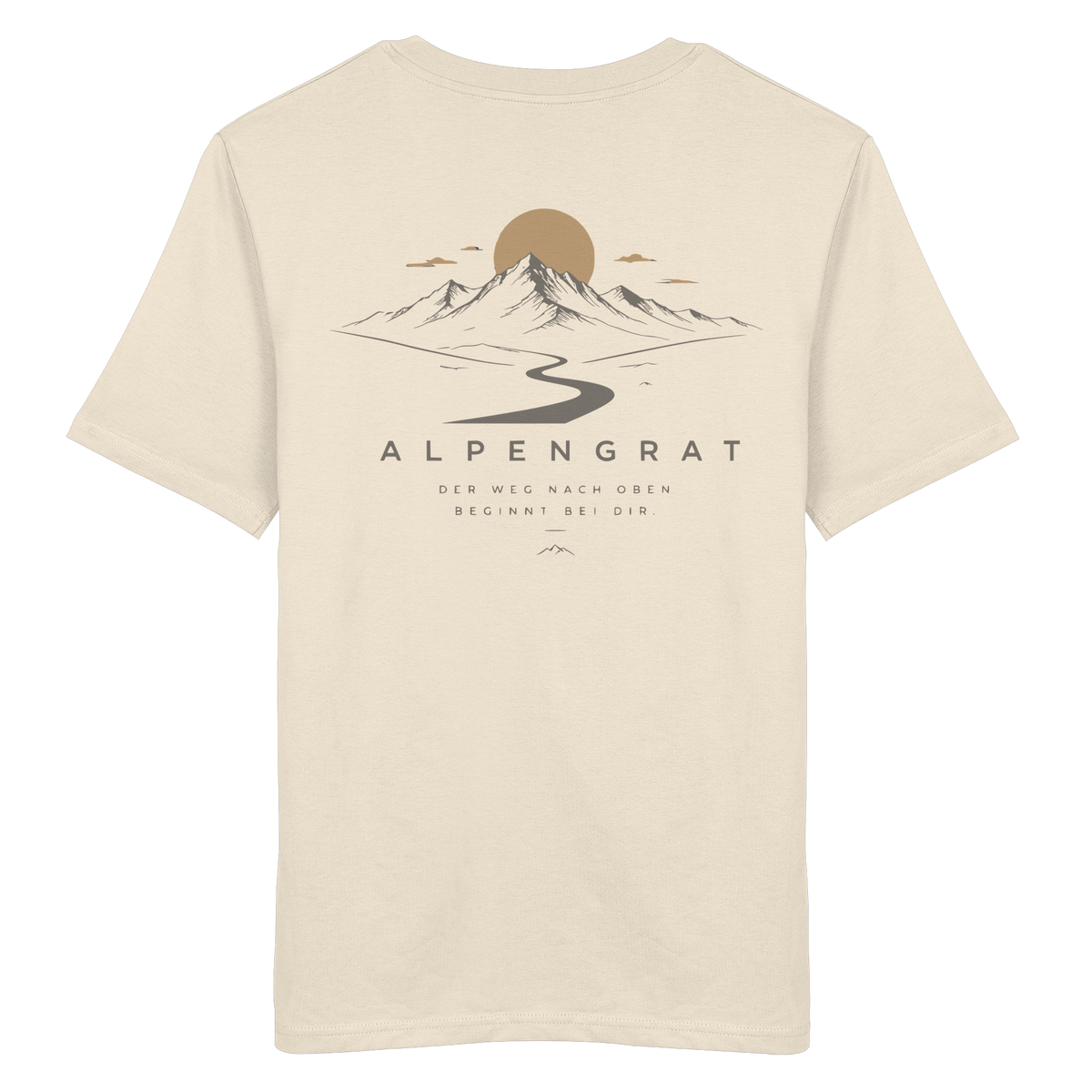 Der Weg nach oben | Unisex Organic Shirt