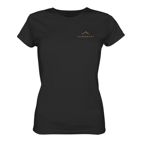 Gipfelglück - Dort oben fühlt sich alles leichter an. - Ladies Organic Shirt