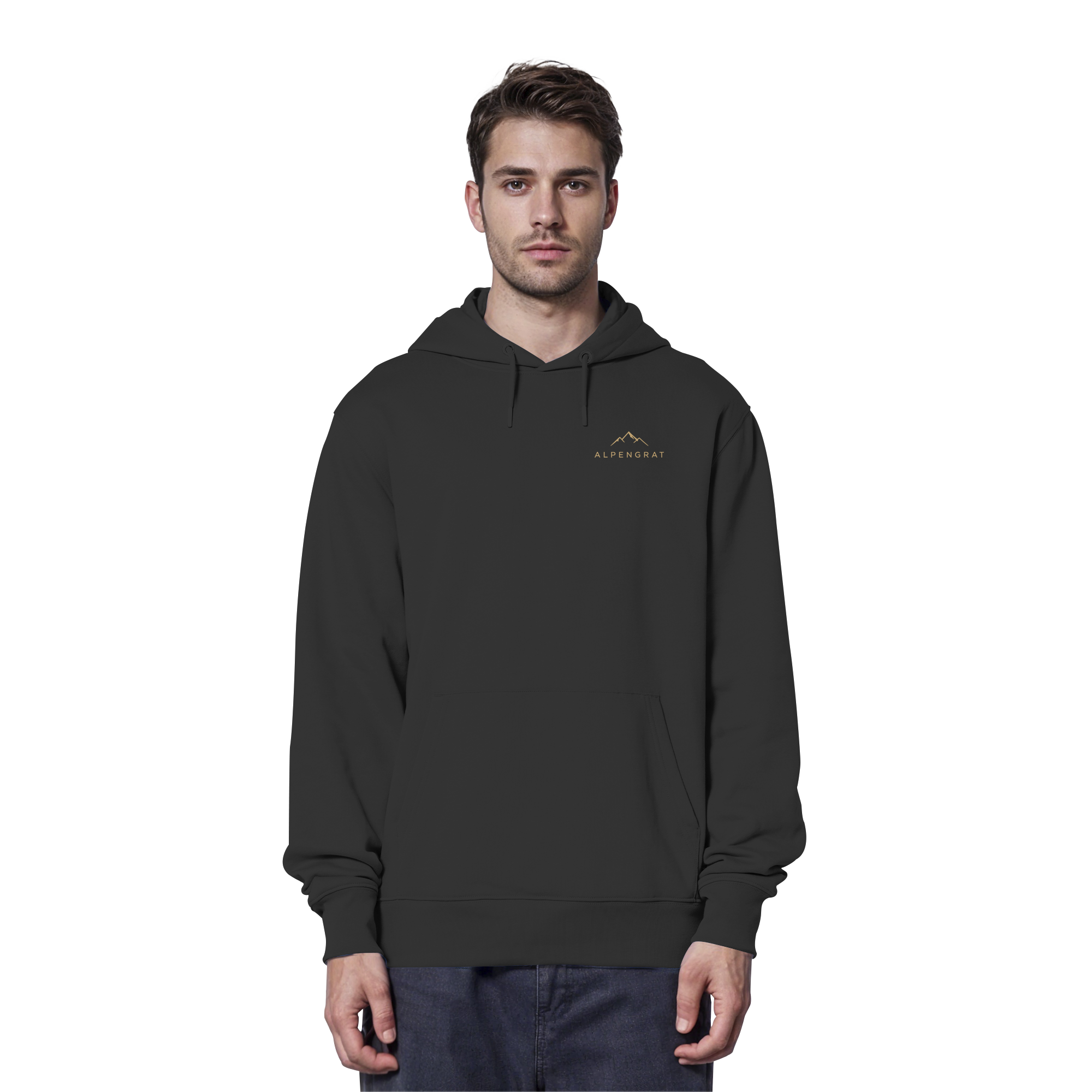 Gipfelglück - Dort oben fühlt sich alles leichter an. - Organic Hoodie