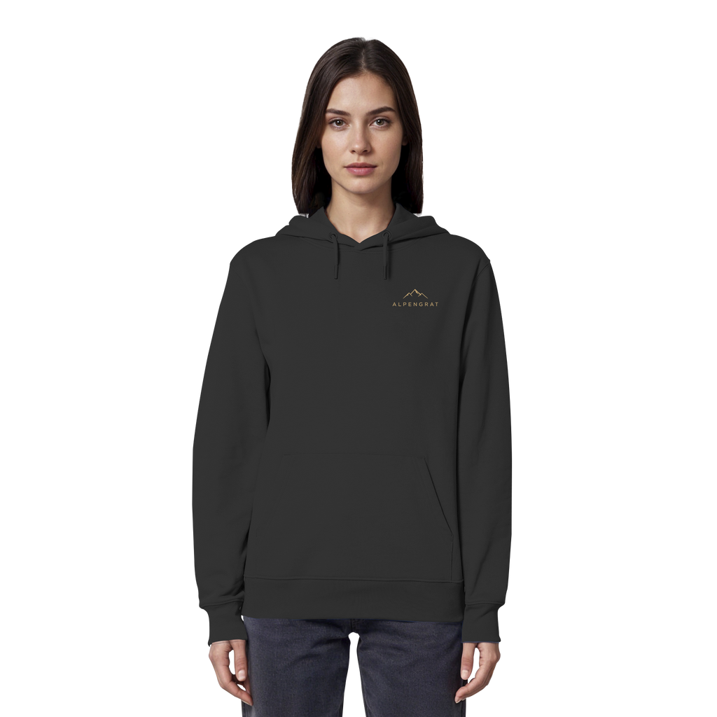 Gipfelglück - Dort oben fühlt sich alles leichter an. - Organic Hoodie