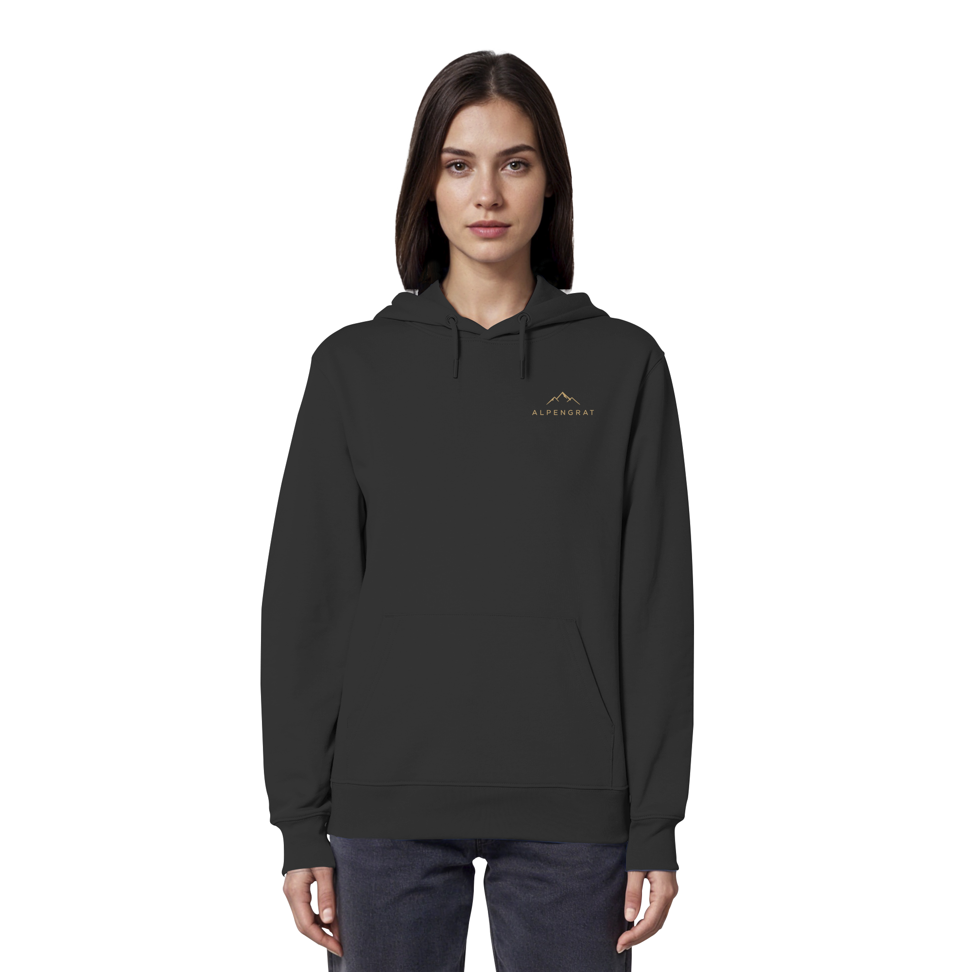 Gipfelglück - Dort oben fühlt sich alles leichter an. - Organic Hoodie
