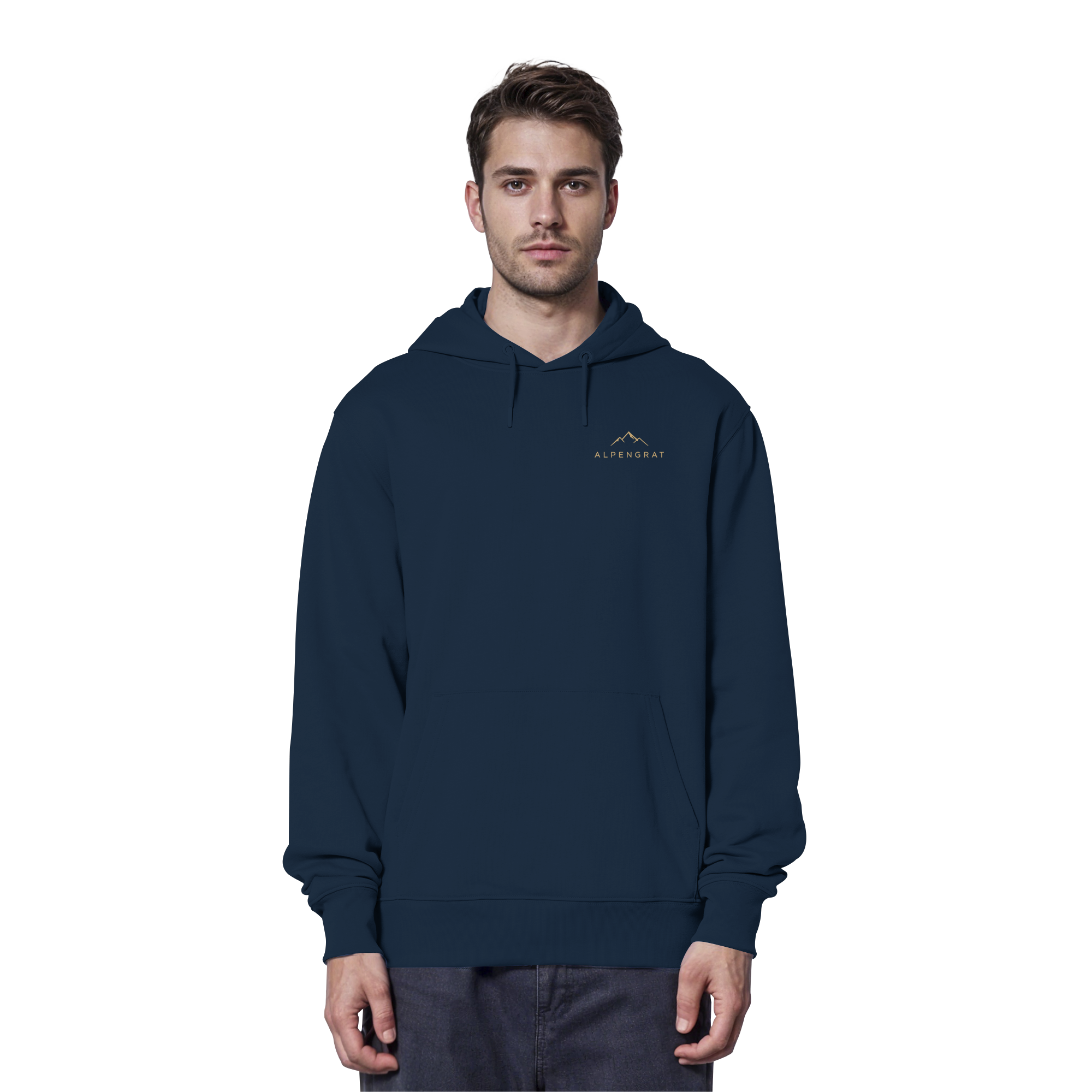 Gipfelglück - Dort oben fühlt sich alles leichter an. - Organic Hoodie