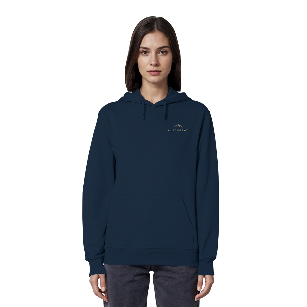 Gipfelglück - Dort oben fühlt sich alles leichter an. - Organic Hoodie